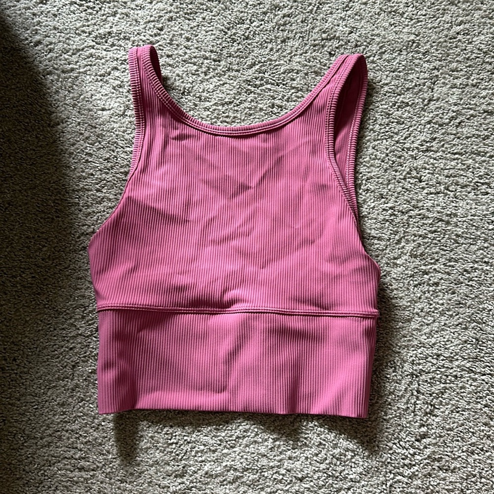Lululemon Power Pivot Ribbed Tank Top